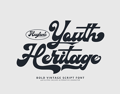 Youth Heritage - Free Script Font