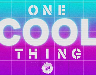 SVA: One Cool Thing