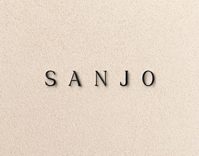 Sanjo logo, label, bussines card