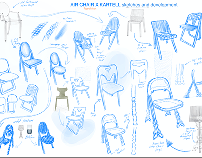 Folding Chair Sketches