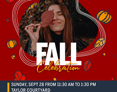 Flyer for Fall Celebration
