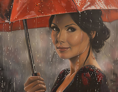 Painting of a Beutiful Woman