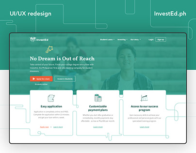 InvestEd :: Website Redesign
