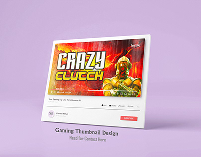 Gaming Youtube Thumbnail Design