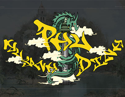 MY NAME Design With Dragon