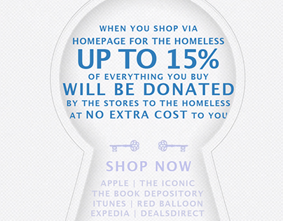 Homepage for the Homeless