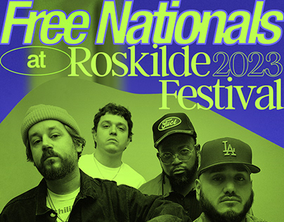 Free Nationals / Poster / Roksilde Music Festival