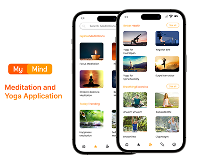 Yoga and Meditaion app