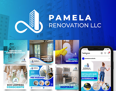 Pamela Renovation: Branding - Social Media