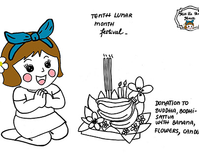 Miss La Sen, tenth lunar month, hungry ghost festival