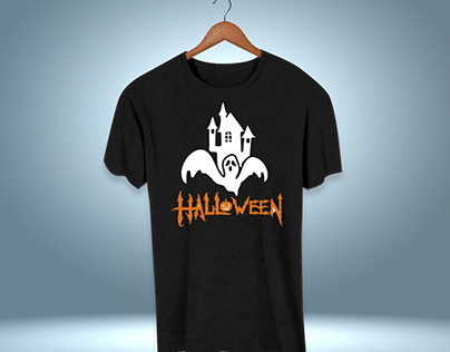 Amazing Halloween Typography T-shirt design