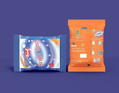 Washing Powder Packaging Design