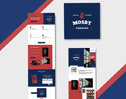 Mosby Vending - Web Design & Branding