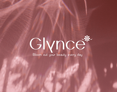 Glynce packaging design and logotype