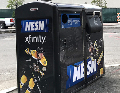 2015 Boston Bruins Recycling Bin