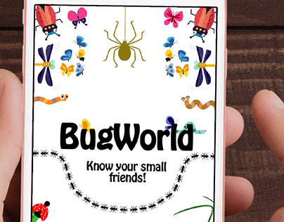 BugWorld! App (UI & UX Design)