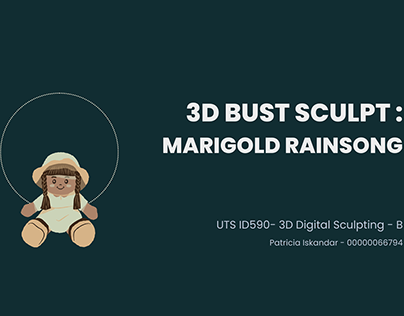 Marigold Rainsong - 3D Bust Sculpt