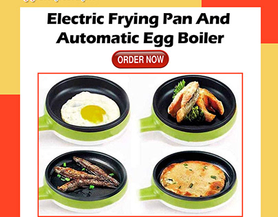 Electric Egg Boiler and Frying Pan