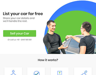 Sell Your Car Landing Page