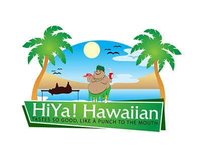 Hiya! hawaiian Tastes so goo, like a punch to the mouth