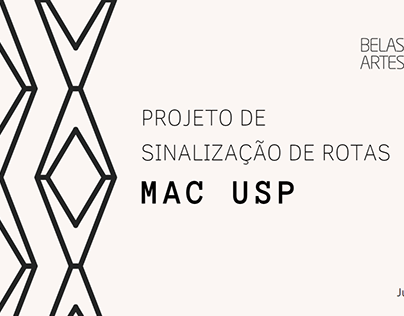 Redesign da sinalização de rotas MAC USP