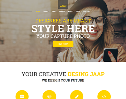 Jaap - Creative Multi-Purpose HTML Template