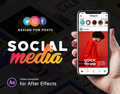 Social Media Kit | After Effects Template