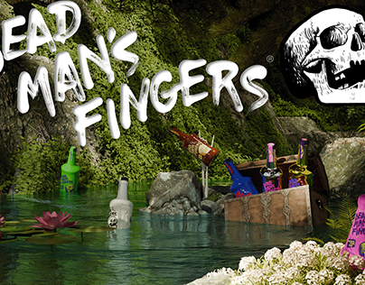 dead man's fingers rum 3D