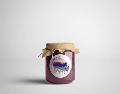 Grape jam and raisins packaging