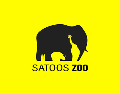 Minimal, Creative powerful symbolic Satoos ZOO Logo
