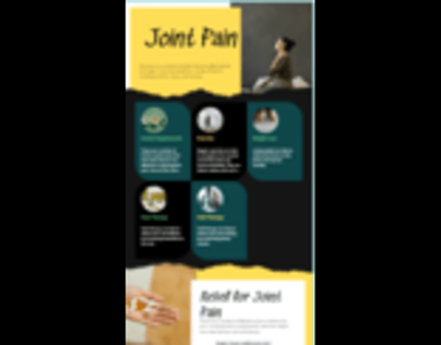 Relieve joint pain naturally with our herbal remedy