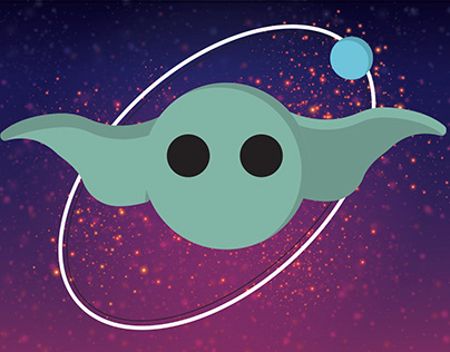 Yoda Planet Illustration