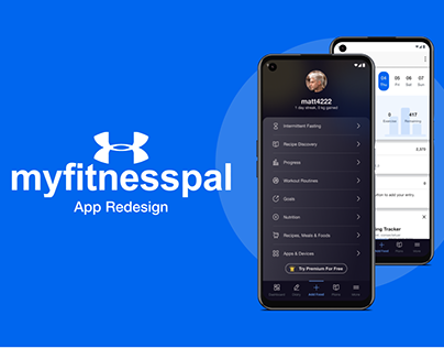 MyFitnessPal - App Redesign
