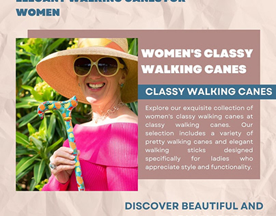 Elegant Walking Canes for Women