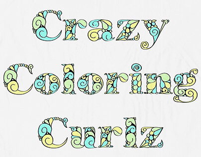 Coloring Typeface