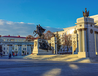 Monument to General Shaimuratov