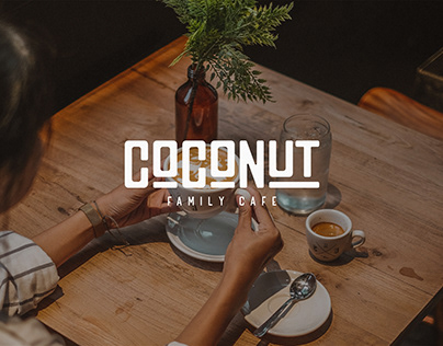 COCONUT Family Cafe I Visual Brand Identity