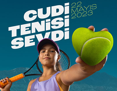 Cudi Cup Tenis Turnuvası Afiş