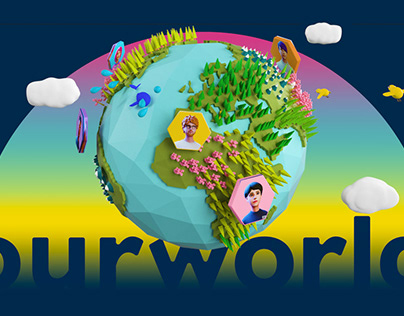 OurWorld / 3D Loop animation for Storytelling