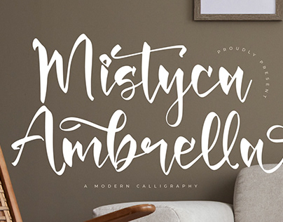 Mistyca Ambrella - Modern Calligraphy