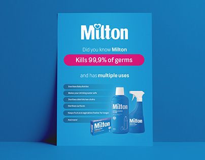 Milton 'Kills 99,9% of germs'