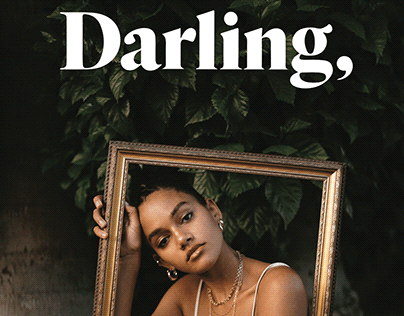 Personal interpretation of "Darling" Magazine