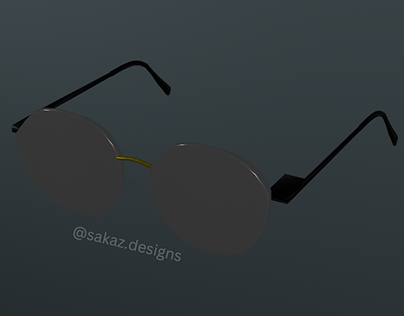 3D modeling of glasses