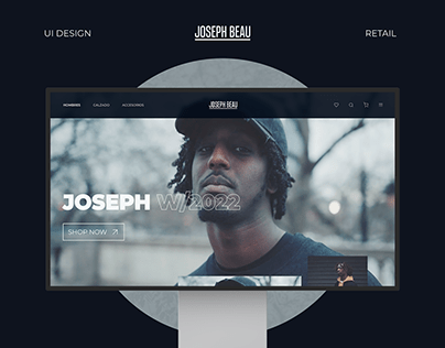 JOSEPH BEAU · UI Design · Web Retail
