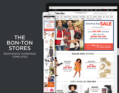 The Bon-Ton Stores Web Design