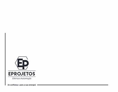 logotipo e timbrada EP Projetos