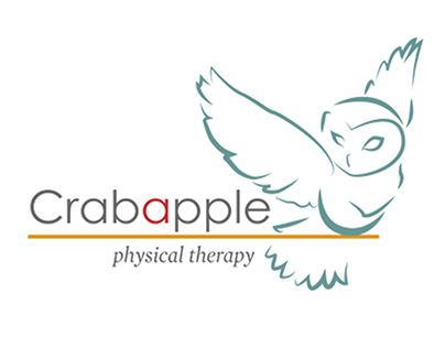 Crabapple Physical Therapy mock logo design