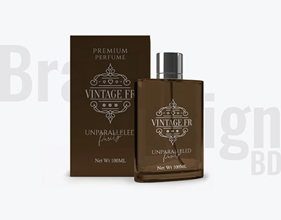 Perfume label and Packaging Design