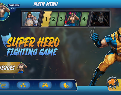 SUPER HERO FIGHTING GAME