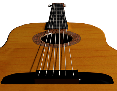 Modelado y texturizado de Guitarra española